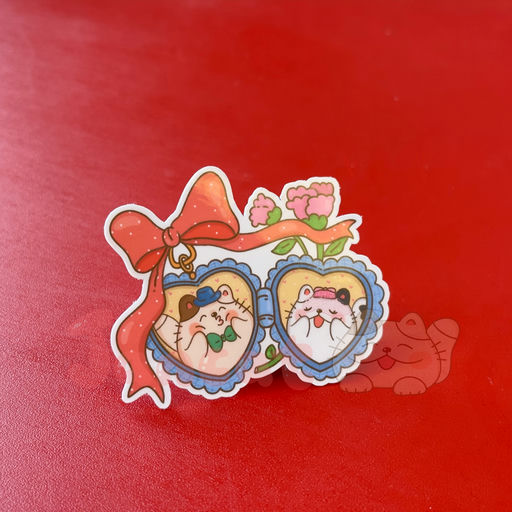 Waterproof Sticker - Love Story